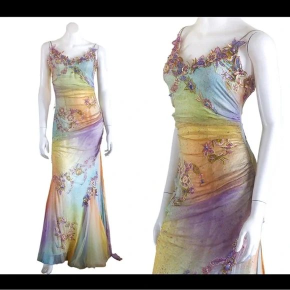 ISO Cache formal dress fairycore rainbow dress